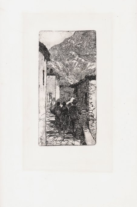 Una via di San Piero a Sieve
