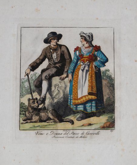 Uomo e Donna del Paese di Carovilli