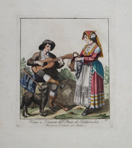 Uomo e Donna del Paese di Civitavecchia