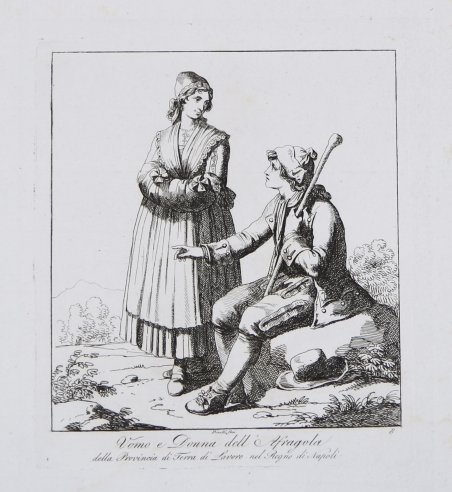 Uomo e Donna dell'Afragola della Provincia di Terra di Lavoro …