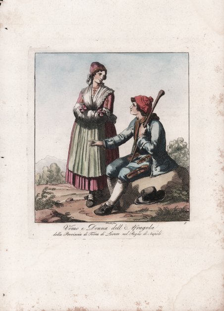 Uomo e Donna dell'Afragola della Provincia di Terra di Lavoro …