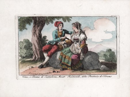 Uomo, e Donna di Castiglione, Meser Raimondo, della Provincia di …