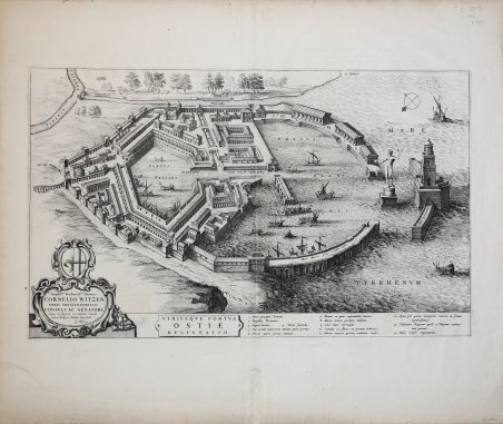 Utrisque Portus Ostiae Delineatio