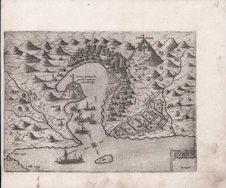 Valona, Città e porto nella provintia et confim di Albania …