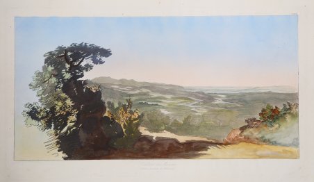 Veduta da Massa sulla pianura di Follonica