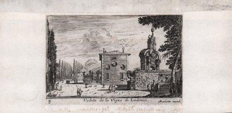 Veduta de la Vigna di Ludovici