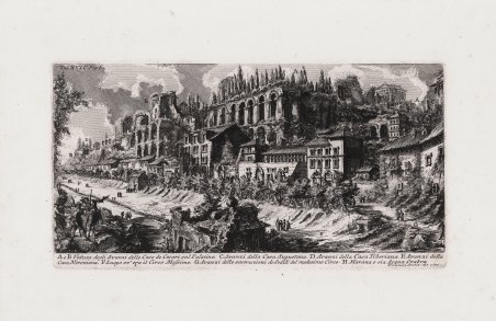 Veduta degli Avanzi delle Case de Cesari sul Palatino…
