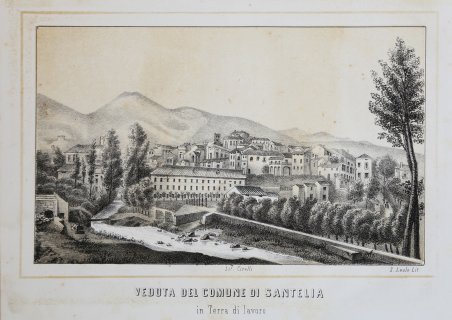 Veduta del comune di Santelia