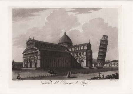 Veduta del Duomo di Pisa