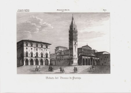 Veduta del Duomo di Pistoia