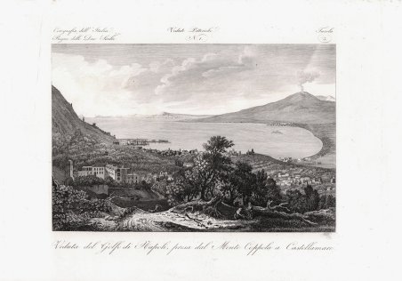 Veduta del Golfo di Napoli, presa dal Monte Coppola a …
