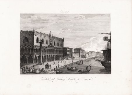 Veduta del Palazzo Ducale di Venezia