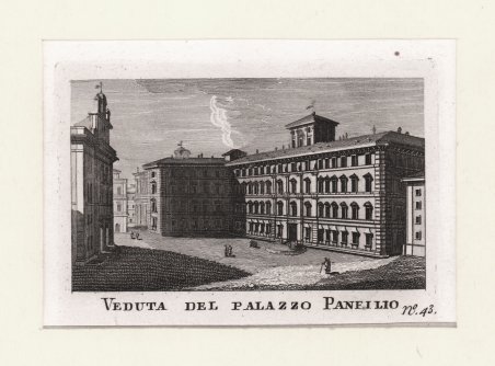 Veduta del Palazzo Panfilio