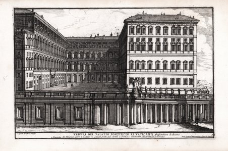 Veduta del Palazzo Pontificio al Vaticano | Immagine Gallery 2