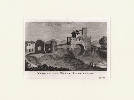 Veduta del Ponte Lamentano