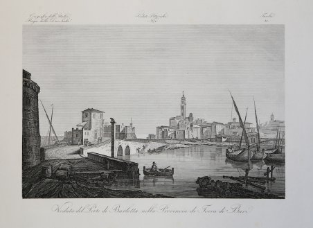 Veduta del Porto di Barletta nella Provincia di Terra di …