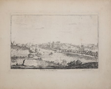 Veduta del secondo ordine dei bagni di Paolo Emilio da …