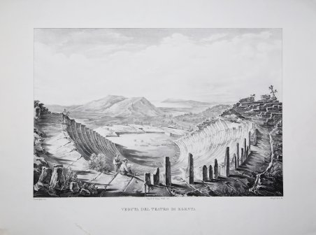 Veduta del Teatro di Egesta
