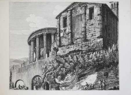 Veduta del Tempio della Dea Albunea,da altri creduto della Sibilla,e …