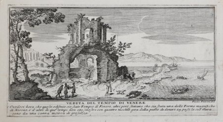 Veduta del Tempio di Venere
