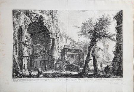Veduta dell'Arco di Tito