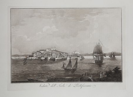 Veduta dell’Isola di Portoferraio