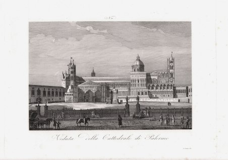 Veduta della Cattedrale di Palermo