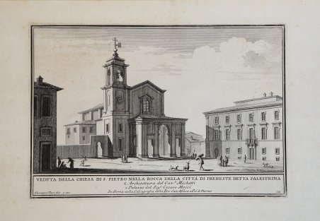Veduta della Chiesa di S. Pietro nella Rocca della Città …