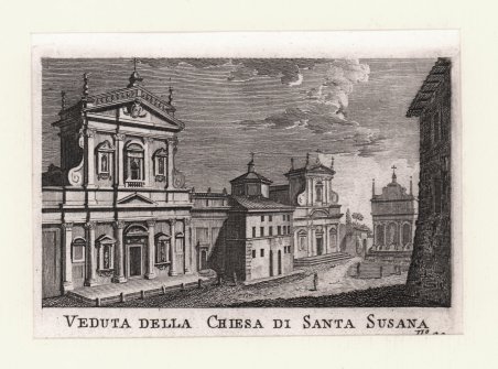 Veduta della Chiesa di Santa Susana