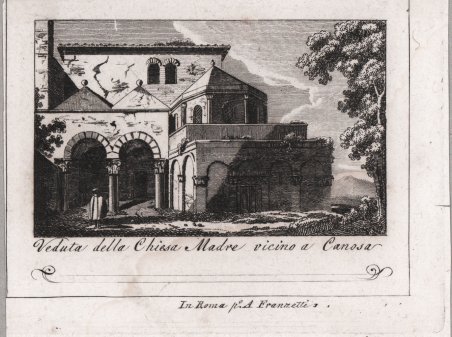 Veduta della Chiesa Madre vicino a Canosa