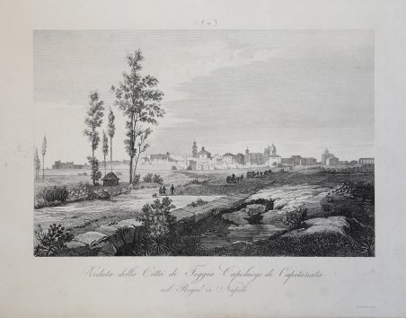 Veduta della Città di Foggia Capoluogo di Capitanata nel Regno … | Immagine Gallery 2