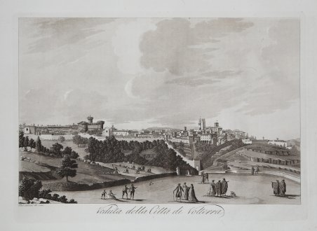 Veduta della Città di Volterra