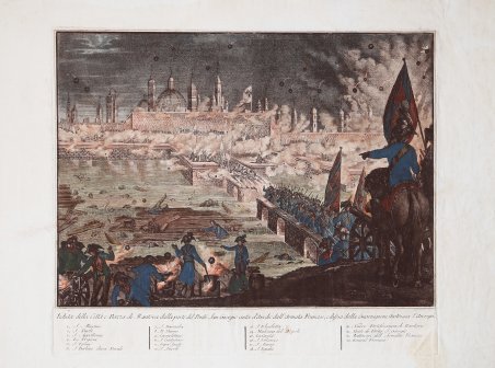 Veduta della Città e Piazza di Mantova dalla parte del …