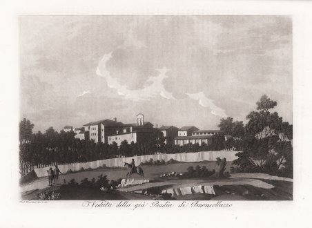 Veduta della già Badia di Buonsollazzo