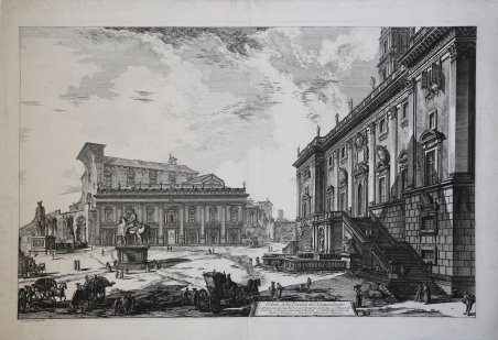 Veduta della Piazza del Campidoglio