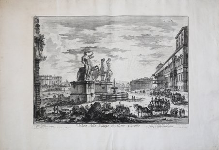 Veduta della Piazza di Monte Cavallo | Immagine principale