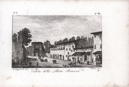 Veduta della Porta Romana | Immagine principale