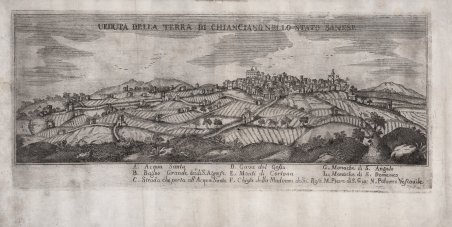 Veduta della Terra di Chianciano nello Stato Senese