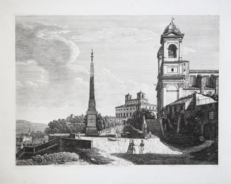 Veduta della Trinità de' Monti