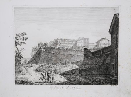 Veduta delle Mura Vaticane