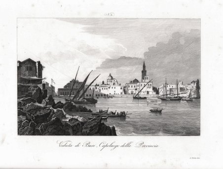 Veduta di Bari, Capoluogo della Provincia