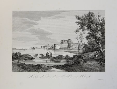 Veduta di Brindisi nella Provincia di Otranto