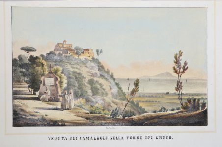 Veduta di Camaldoli nella Torre del Greco