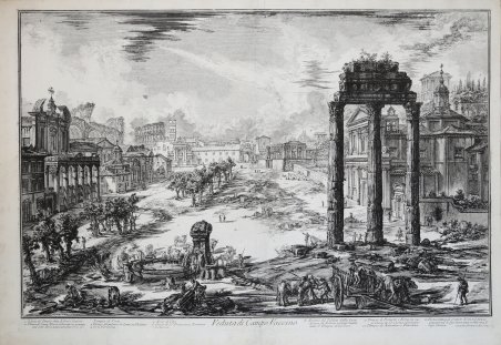 Veduta di Campo Vaccino