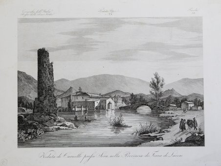 Veduta di Carnello presso Sora nella Provincia di Terra di …