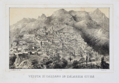 Veduta di Cassano in Calabria Citra