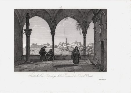 Veduta di Lecce Capoluogo della Provincia di Terra d'Otranto