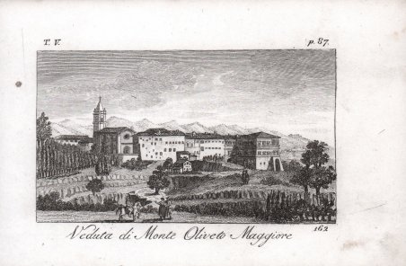 Veduta di Monte Oliveto Maggiore | Immagine principale