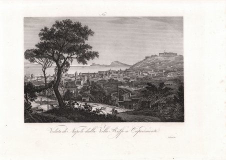 Veduta di Napoli dalla Villa Ruffo a Capodimonte