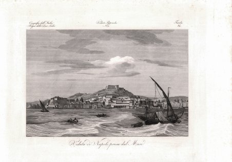 Veduta di Napoli presa dal Mare